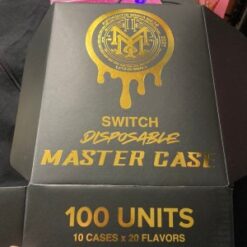 Muha Meds 2G SWITCH Disposable – Dual Flavors | 100 Units Master Box
